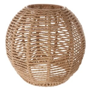 Abat-Jour Tissé Rustique Chic Élégant Pour Décoration Intérieure 7 Abat-Jour Tissé Rustique Chic Élégant Pour Décoration Intérieure