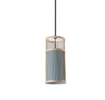Lustre Rotin Naturel Cylindrique Suspendu Style Bohème Raffiné 3 Lustre Rotin Naturel Cylindrique Suspendu Style Bohème Raffiné