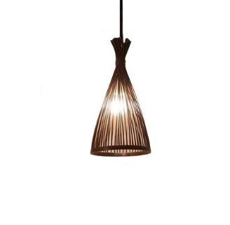 Lustre Rotin Triangulaire Bohème Lumineux Raffiné Naturel Élégant 3 Lustre Rotin Triangulaire Bohème Lumineux Raffiné Naturel Élégant