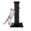 Arbre À Chat Rotin Noir Élégant Confortable Pour L'Intérieur 7 Arbre À Chat Rotin Noir Élégant Confortable Pour L'Intérieur