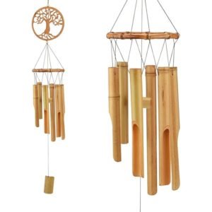 Carillon Bambou Arbre De Vie Élégant
