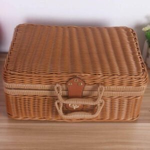 Coffre À Jouets En Rotin Marron Façon Valise Rétro Pratique Et Idéal 8 Coffre A Jouet En Rotin Marron Facon Valise Retro 6.jpg
