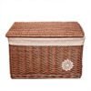 Coffre À Jouets En Rotin Doublé Tissu Dentelle Raffiné 9 Coffre À Jouets En Rotin Doublé Tissu Dentelle Raffiné