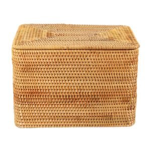 Grande Malle De Rangement En Rotin Tissé Avec Poignées 10 Grande Malle En Rotin Tisse Avec Poignees 5.jpg