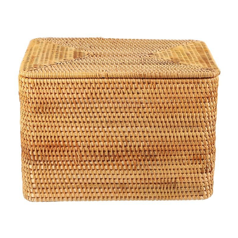 Grande Malle De Rangement En Rotin Tissé Avec Poignées 5 Grande Malle En Rotin Tisse Avec Poignees 5.jpg