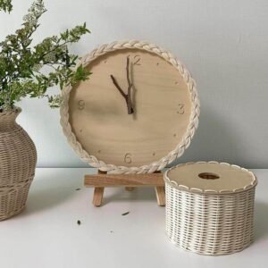 Horloge Murale Ronde En Rotin Tresse 2.jpg