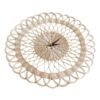 Horloge Murale Tissée En Rotin Style Vintage Naturel À Piles 2 Horloge Murale Tissée En Rotin Style Vintage Naturel À Piles