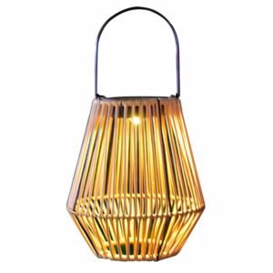 Lanterne Rotin Solaire Étanche Pour Terrasse Et Jardin Élégante