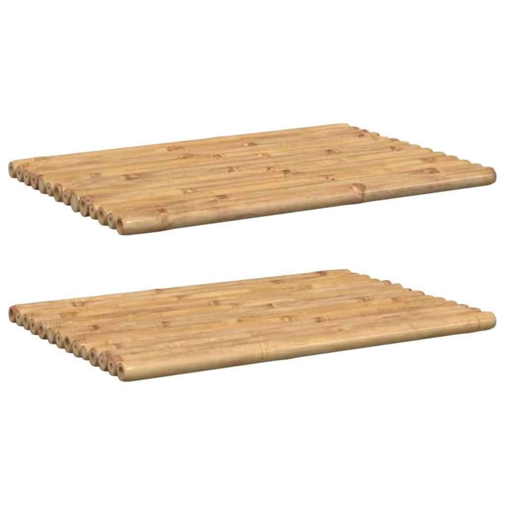 Tapis Bambou Lot De 2 Naturels Chics Et Sobres 1 Lot 2 Tapis Bambou Naturel1.jpg