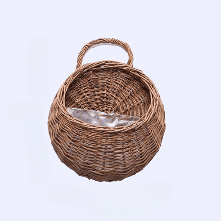 Panier Rotin Tressé À La Main Élégant Avec Poignée Pour Rangement 3 Panier Rotin Tressé À La Main Élégant Avec Poignée Pour Rangement