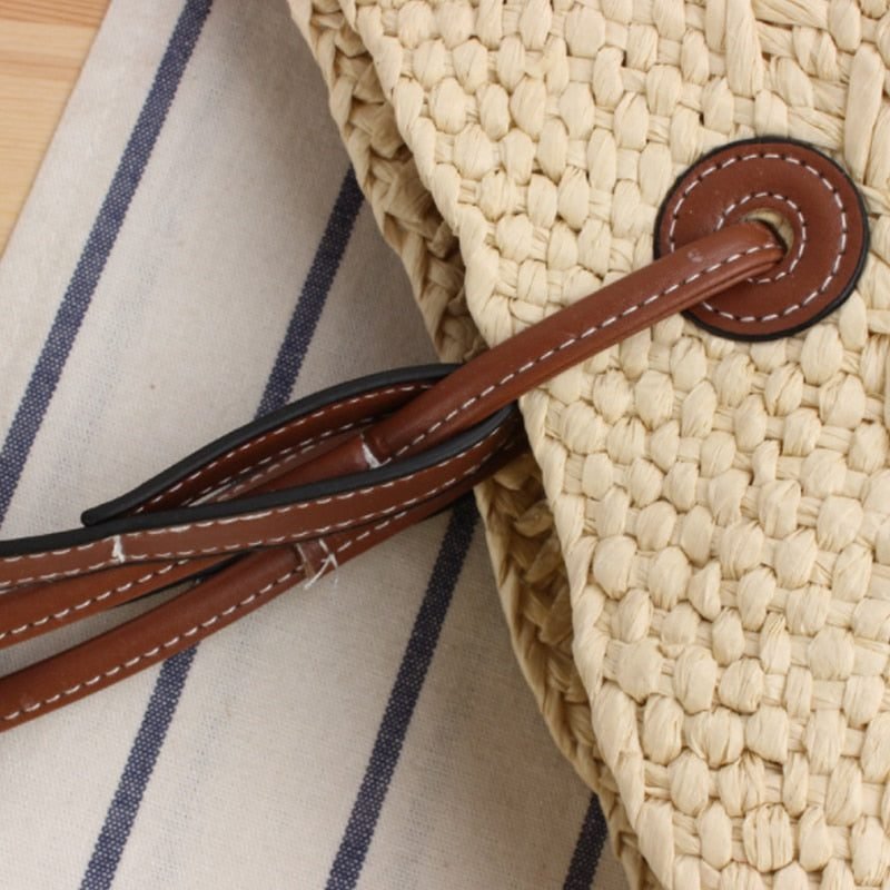 Sac À Main Bandoulière En Paille Tissée À La Main Pour Femme 4 Sac À Main Bandoulière En Paille Tissée À La Main Pour Femme