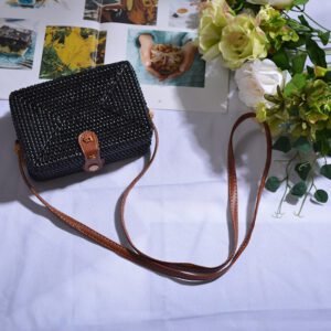Sac A Main Carre Boheme En Rotin Tisse A La Main Pour Femme 4.jpg
