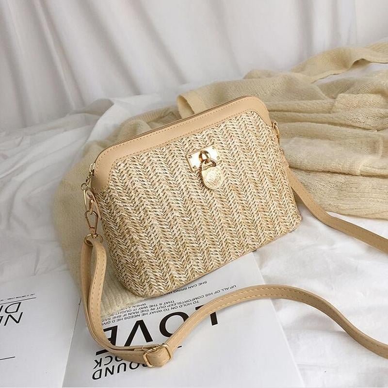 Sac À Main De Plage Marron En Rotin À Chaînes Élégant Pour Femme 1 Sac A Main De Plage Beige En Rotin A Chaines Pour Femme.jpg