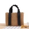 Sac À Main En Paille Tissée Estival Pour Femme Élégante