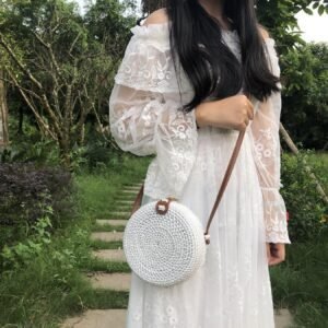 Sac A Main Rond Boheme En Rotin Tisse A La Main Pour Femme.jpg