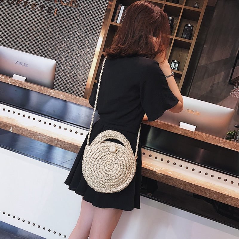 Sac Bandoulière En Paille Tissé À La Main Bohème Élégant Pour Femme 2 Sac Bandouliere En Paille Tisse A La Main Pour Femme Beige B.jpg