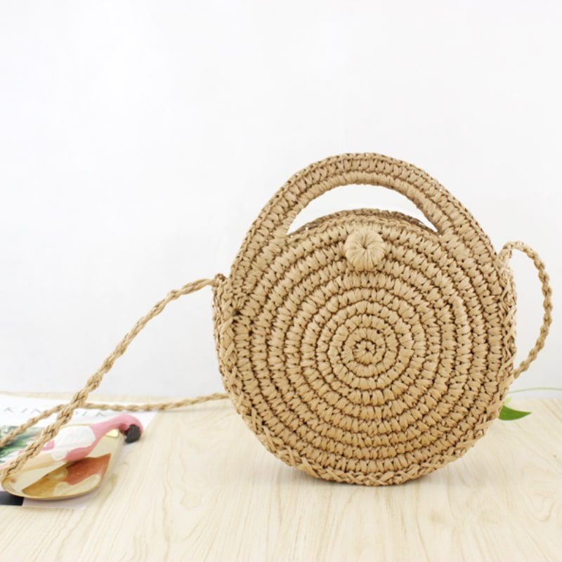 Sac Bandoulière En Paille Tissé À La Main Bohème Élégant Pour Femme 4 Sac Bandouliere En Paille Tisse A La Main Pour Femme Marron B.jpg