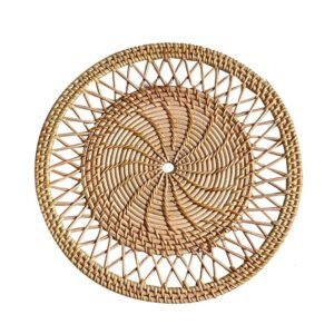 Set De Table Effet Paille Au Design Solaire