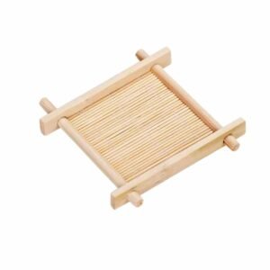 Set De Table En Bambou Pour Verre Élégant