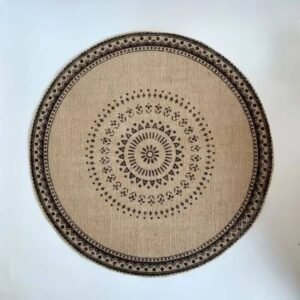 Set De Table Bohème Rond À Effet Paille Naturel 5 Set Table Effet Paille Rond Style Boheme2.jpg