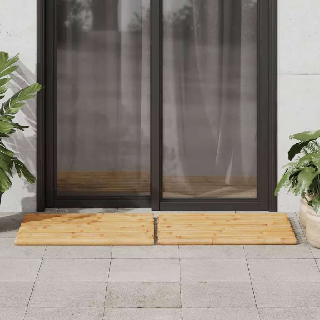 Tapis Bambou Lot De 2 Naturels Chics Et Sobres 2 Tapis Bambou Lot De 2 Naturels Chics Et Sobres