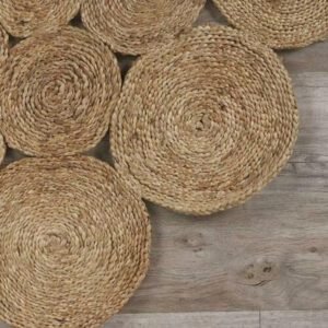 Tapis Osier Naturel Style Pastoral Élégant Et Décoratif Chic 5 Tapis Osier Pastoral Decoratif3.jpg