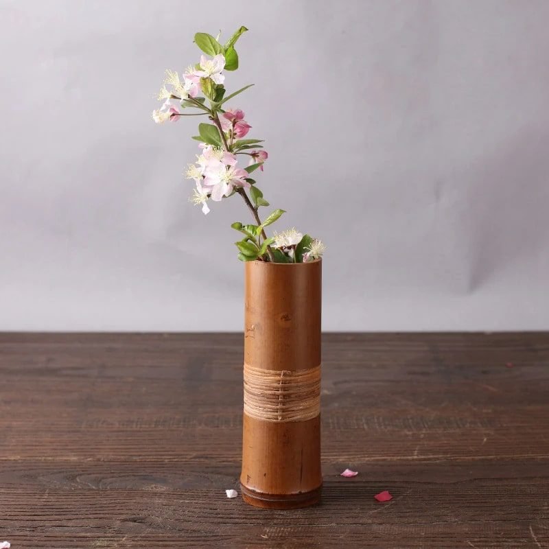 Vase En Bambou Vintage Élégant Pour Décoration Intérieure 3 Vase Bambou Style Vintage 03.jpg