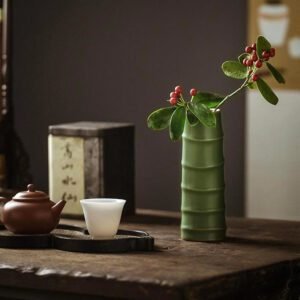 Vase Effet Bambou Chic Authentique Style Pastoral Déco Bohème 5 Vase Effet Bambou Style Pastoral 02.jpg