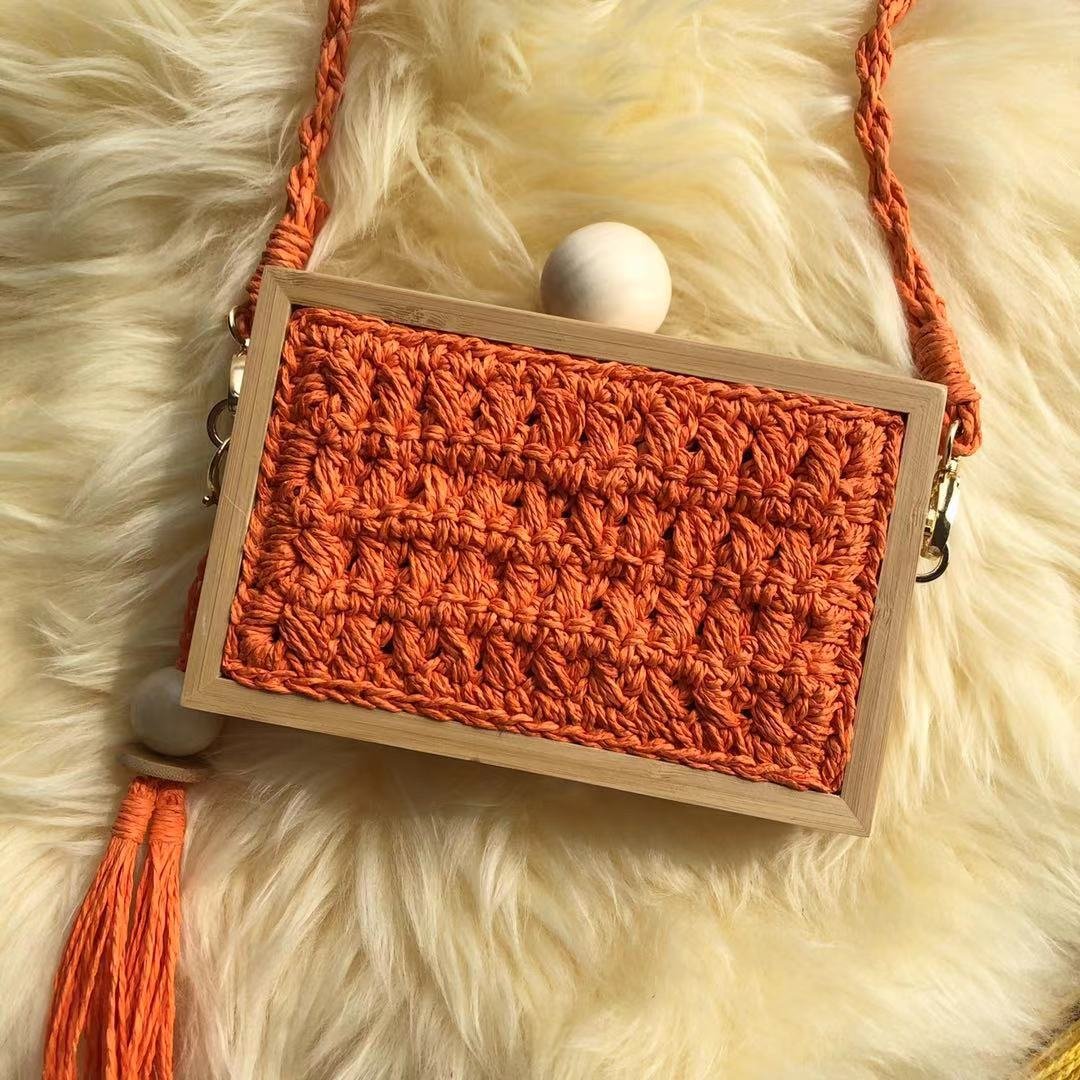 Sac À Main Carré Vintage Style Rétro Raffiné Pour Tous Les Jours 11 Sac A Main Carre Vintage Orange.jpg