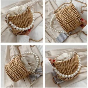 Sac À Main En Rotin Tressé Style Panier Rond Éco Chic Naturel 10 Sac A Main En Rotin Tisse En Forme De Panier 4.jpg