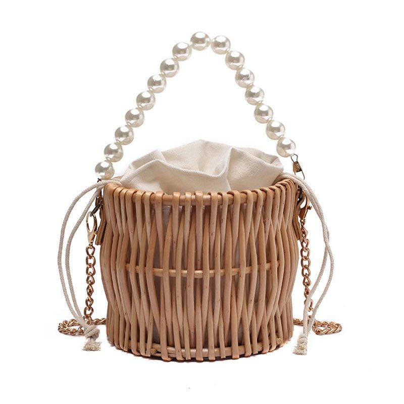 Sac À Main En Rotin Tressé Style Panier Rond Éco Chic Naturel 6 Sac A Main En Rotin Tisse En Forme De Panier 6.jpg