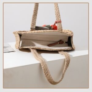 Sac Rond Tissé Pour Femme Élégant Style Bohème 9 Sac Rond Tisse Pour Femmes 5.jpg