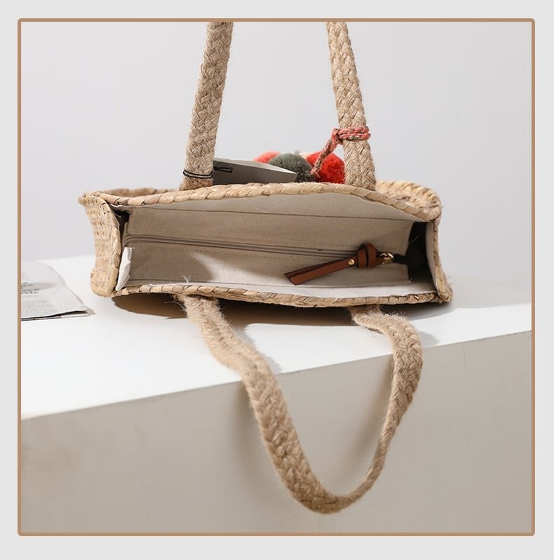 Sac Rond Tissé Pour Femme Élégant Style Bohème 5 Sac Rond Tisse Pour Femmes 5.jpg