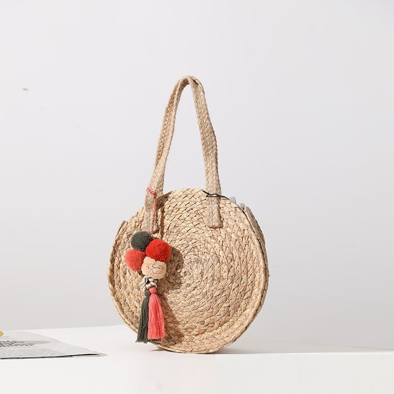 Sac Rond Tissé Pour Femme Élégant Style Bohème 1 Sac Rond Tisse Pour Femmes.jpg