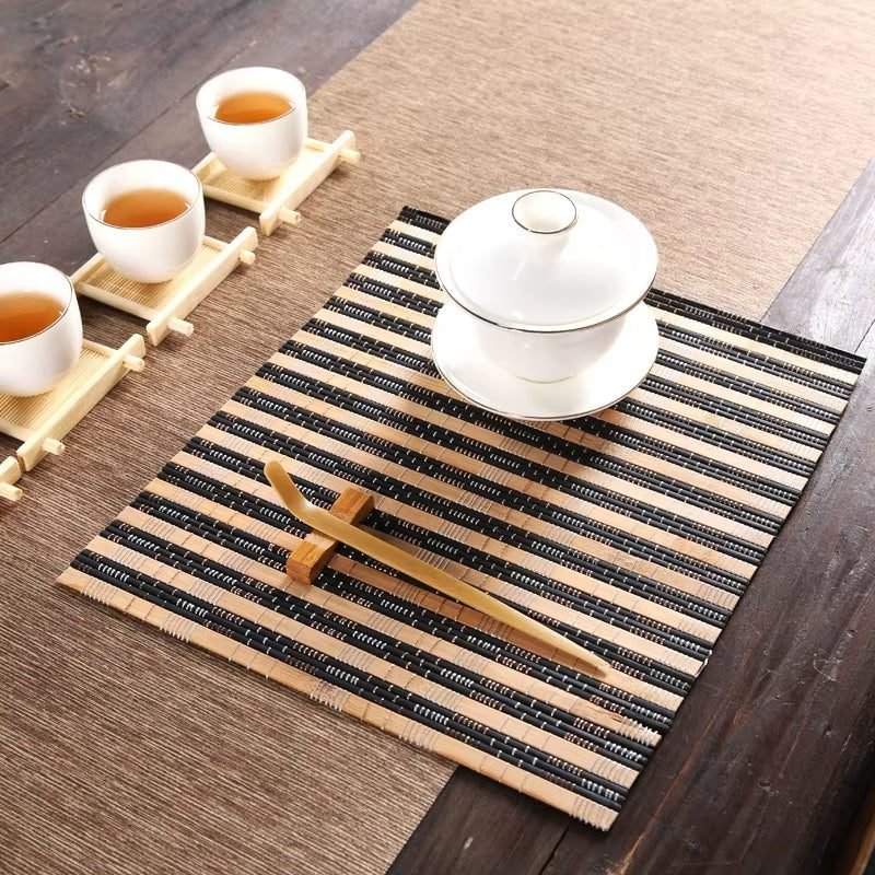 Set De Table En Bambou Rectangulaire Au Style Naturel 3 Set Table Bambou Rectangulaire Et Naturel3.jpg