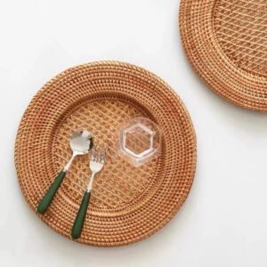 Set Table Effet Rotin Forme Assiette Bois 01.jpg